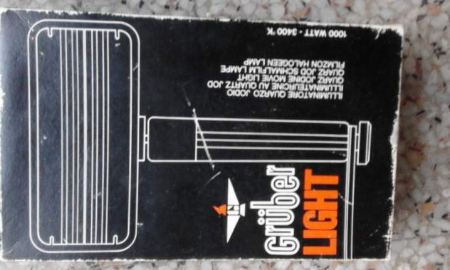 Flash elettronico anni 60 con scatolo originale della GRUBER - Foto 5