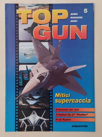 Stock riviste Top Gun da 1 a 7: Aerei Missioni Armi Ed.De Agostini, 1998 - Foto 4