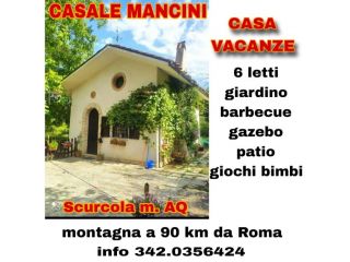 Casale in montagna Abruzzo fitti brevi e medi,  sei posti letto intera struttura