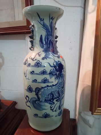 AUTENTICO ANTICO VASO ORIENTALE DI GRANDE PREGIO e RARA FATTURA - Foto 3