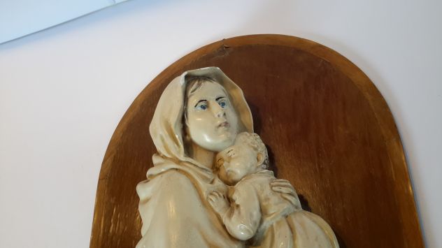 Madonna con bambino piccola e molto ben rifinita - Foto 5