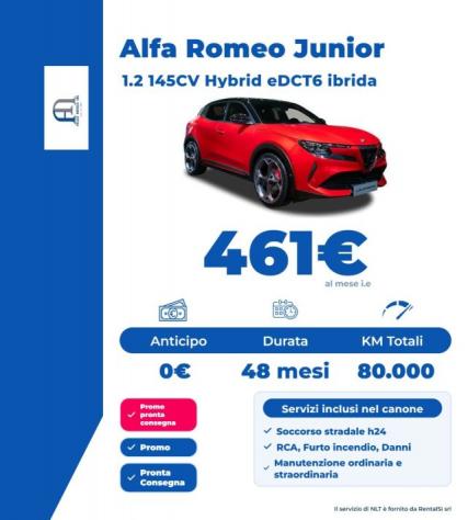 ALFA ROMEO Junior 1.2 145 CV Hybrid eDCT6 rif. 24205479 - Foto 2