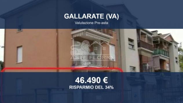 Immobile in asta di 82 m², box auto in vendita a Gallarate