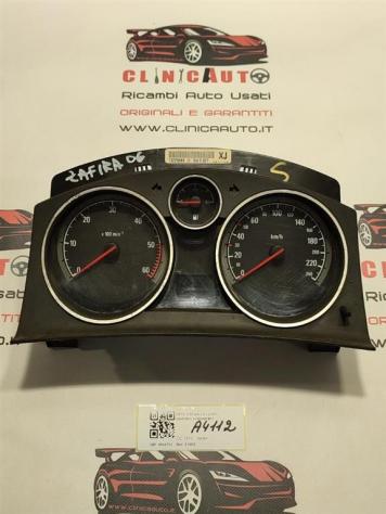 QUADRO STRUMENTI OPEL Zafira B 13225988 XJ Z19DT (0508)