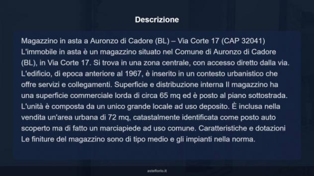 Immobile in asta di 65 m² in vendita a Auronzo di Cadore - Foto 7