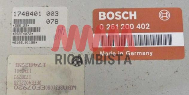 0261200402 BMW E36 M50 centralina motore Bosch - Foto 2