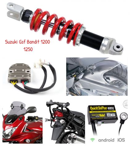 Suzuki Gsf Bandit 1200 1250 accessori barre motore parafango cupolino