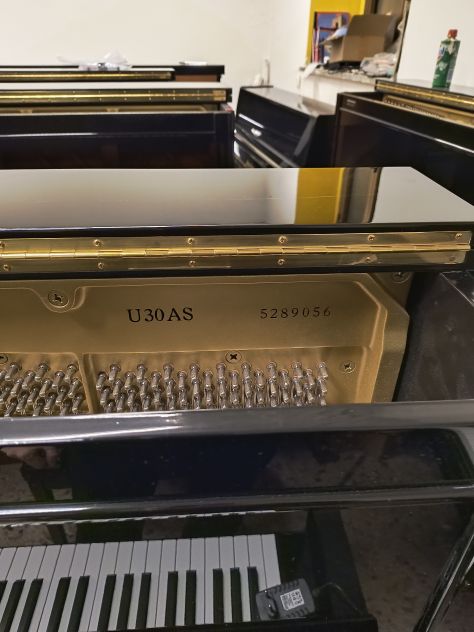 Pianoforte Yamaha U3 silent originale Yamaha con trasporto e panca inclusi - Foto 3