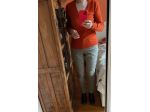 Pantaloni Max & Co cotone elasticizzato 42 leopardati