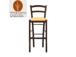 Sgabelli Moderni Latina in legno Ecopelle Per Bar Ristorante cod4030I Non Usati