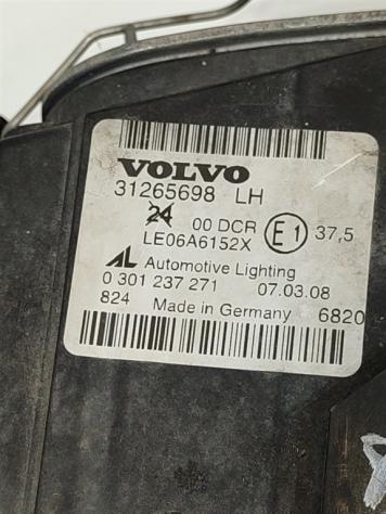 FARO ANTERIORE SX ALLO XENO VOLVO V50 2° Serie 31265698 XENON 1307329209 D4164T (0712) - Foto 2