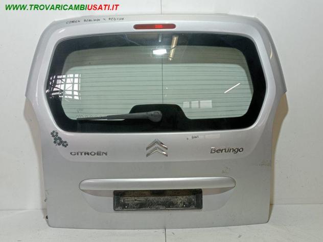PORTELLO POST. ARGENTO MET. 999-U1562188 Carrozzeria  Lamierati esterni  Portello  Portello post. CITROEN - BERLINGO MONOVOLUME - 2008  2018, PEUGEOT