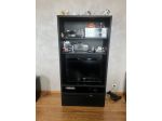 Mobile nero porta tv e hi-fi marca Belligotti