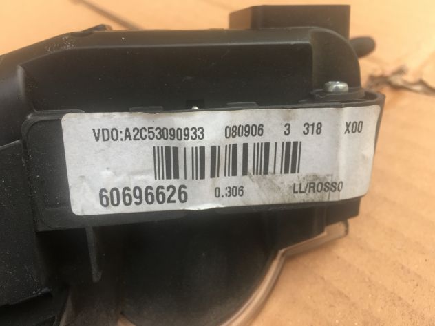 Quadro Strumenti Centrale Temp Acqua Press Turbo Livello Gasolio Alfa Romeo 159 - Foto 6