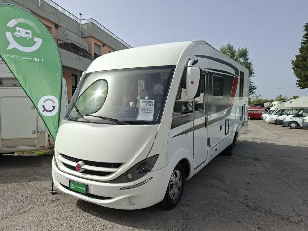MOTORHOME BURSTNER DUCATO GARAGE SEMIDINETTE LETTO NAUTICO BASCULANTE CLIMATIZZATORE FOTOVOLTAICO CAMPEGGIO CAMPER USATI GENERALI 1763 - Foto 2