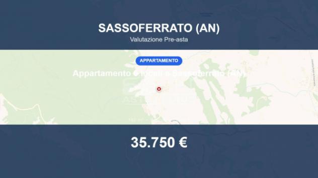 Immobile in asta di 149 m² con più di 5 locali e box auto in vendita a Sassoferrato
