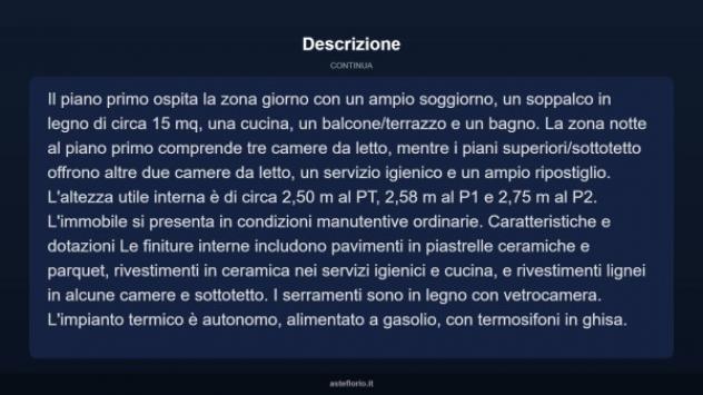 Immobile in asta di 280 m² con più di 5 locali e box auto in vendita a Spilimbergo - Foto 17