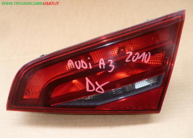 FANALE POST. PARTE INT. D.  Parti elettriche  Fanaleria  Fanali  Fanale post. sx. AUDI - A3 Sportback - 01-01-2013 - 01-05-2016