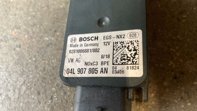 Sensore Nox Volkswagen Tiguan 2.0TDI 4x4 del 2018 (04L907805AN) - Foto 4