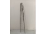 Coppia Modanature / Profili Cromati Laterali per Fiat 128 (Lunghezza 129 cm)