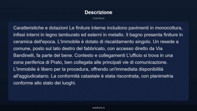 Immobile in asta di 97 m² in vendita a Prato - Foto 5