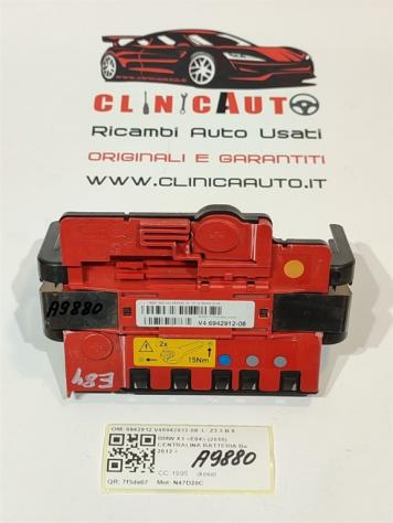 CENTRALINA BATTERIA BMW X1 Serie (E84) 6942912 V46942912-08 N47D20C diesel 1995 (0915)