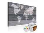 Quadro Di Sughero In Bianco E Nero Stile Legno Arredalacasa