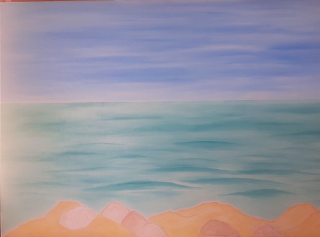 Tela "Paesaggio marino " - Foto 4