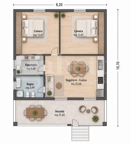 Villa o villino - Ispica . Rif.: Cod. rif 3320526VRG - Foto 13
