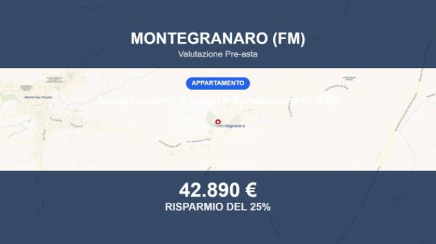 Immobile in asta di 75 m² in vendita a Montegranaro