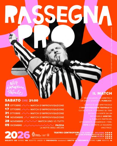 03/10 - 05/12:Match di improvvisazione teatrale Rassegna Pro