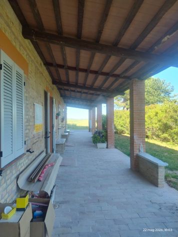 appartamento su due livelli all'interno di una grande colonica ristrutturata