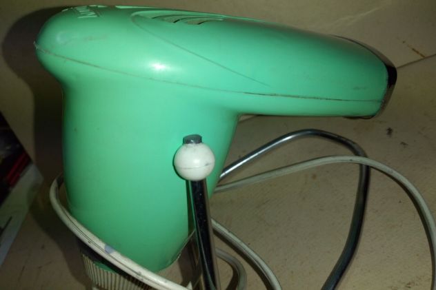 SPACE AGE - RARO E INTROVABILE ASCIUGACAPELLI VINTAGE ANNI 50 FONNY - Foto 8