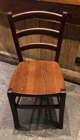 Sedia arte povera legno massello