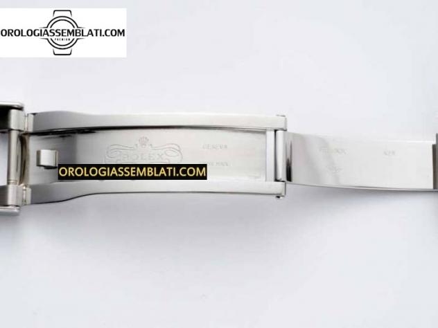 Rolex Replica EXPLORER II 42MM 216570 NERO 904L SS 1:1 BEST EDITION QUADRANTE BIANCO SUL BRACCIALE 3285 V4 - Foto 14