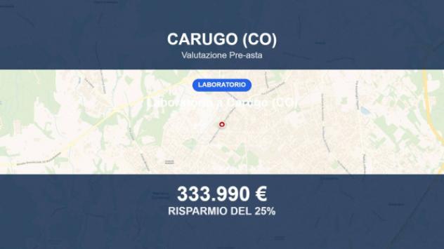 Immobile in asta di 1191 m² in vendita a Carugo