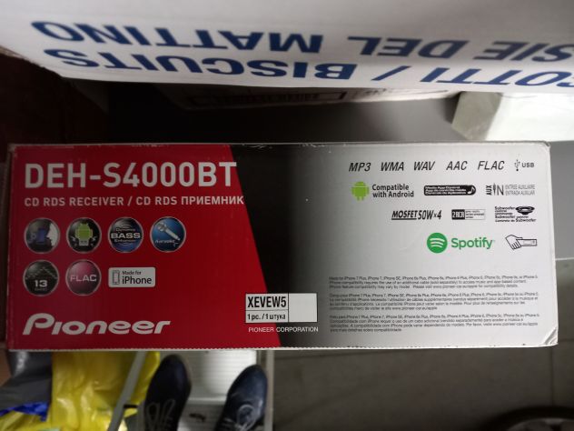 PRIVATO, AUTORADIO, FAI OFFERTA PREZZO SU euro 179 , PIONEER DEH-S4000BT , POCO - Foto 4