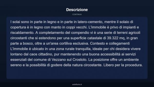 Immobile in asta di 2081 m² con più di 5 locali in vendita a Vezzano sul Crostolo - Foto 12