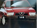 ALFA ROMEO 75  DEPLIANT ORIGINALE 1.8 IE