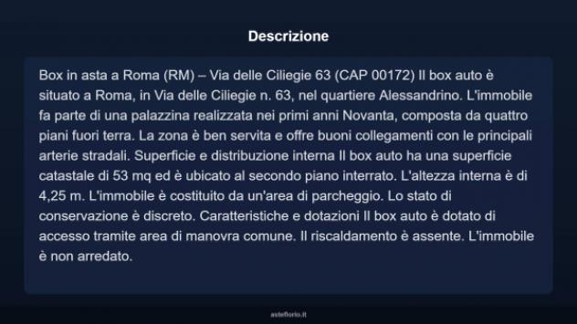 Immobile in asta di 53 m² in vendita a Roma - Foto 4