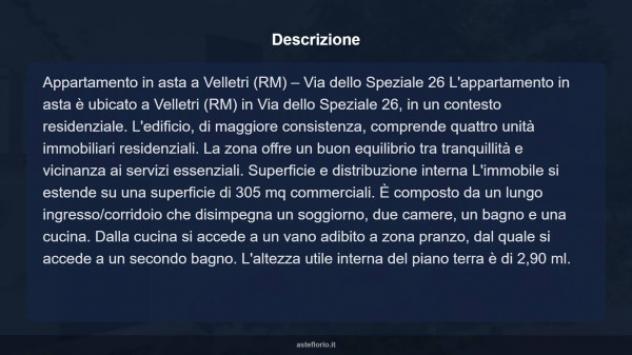 Immobile in asta di 305 m² in vendita a Velletri - Foto 17