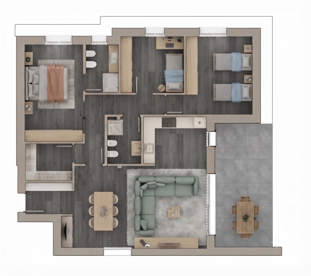 Quadrilocale in vendita a Collebeato - Foto 15