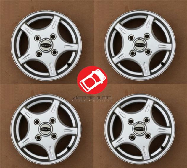 KIT 4 PEZZI CERCHIO IN LEGA 13  MICROCAR VIRGO I II III