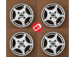 KIT 4 PEZZI CERCHIO IN LEGA 13  MICROCAR VIRGO I II III