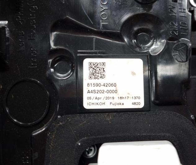 STOP POSTERIORE SINISTRO INTEGRATO NEL PORTELLO TOYOTA Rav4 Serie 81590-42060 (18) - Foto 12