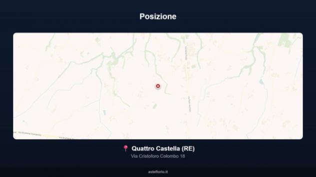Immobile in asta di 86 m², box auto in vendita a Quattro Castella - Foto 12