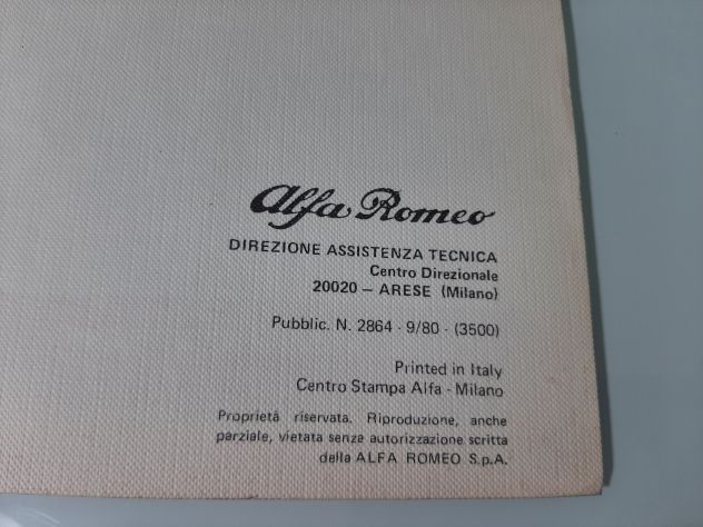 ALFA ROMEO GTV 6 2.5 CARATTERISTICHE TECNICHE ORIGINALE - Foto 3