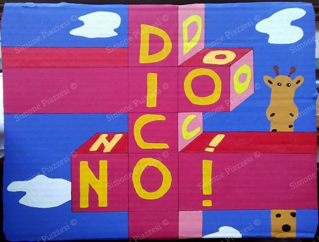 Quadro di Simone Piazzesi - SERIE POLEMICA #4 (2021)