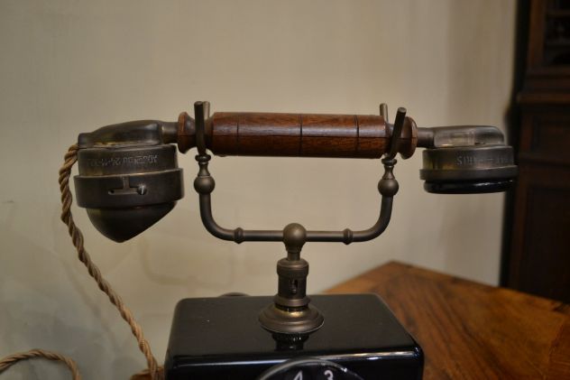 Antico telefono da tavolo anni 30 Breguet-Paris - Foto 2
