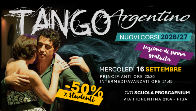 CORSI E LEZIONI TANGO ARGENTINO 2026/2027 - Foto 2